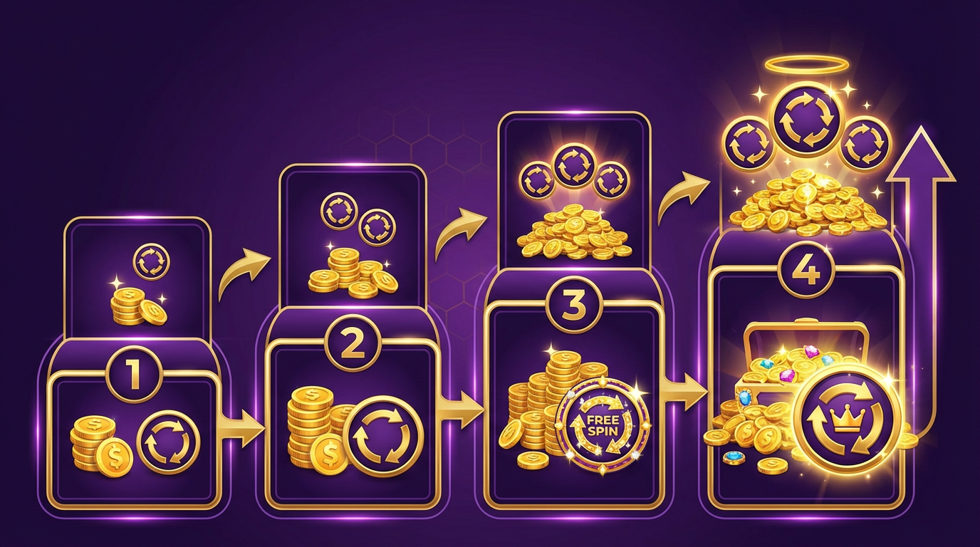 Schemat bonusów w kasynie online